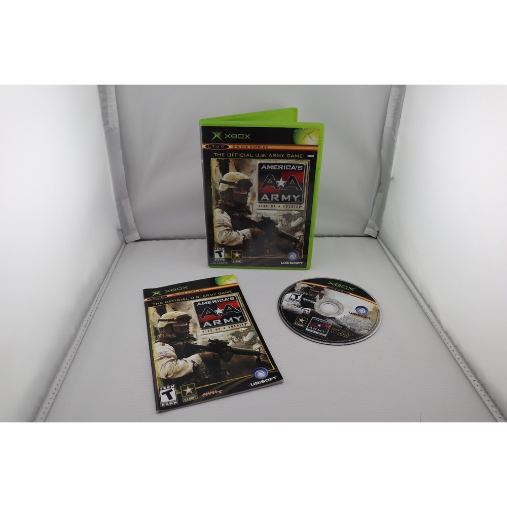 America's Army: Rise of a Soldier (Microsoft Xbox, 2005) CIB Complete Tested‎